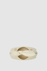 Internal product shot of the Oroton Myrtle Mini Bag in Vanilla Bean and Premium smooth leather for Women .