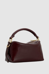 Back product shot of the Oroton Lewis Crackle Day Bag in Copper and Premium smooth leather for Women .